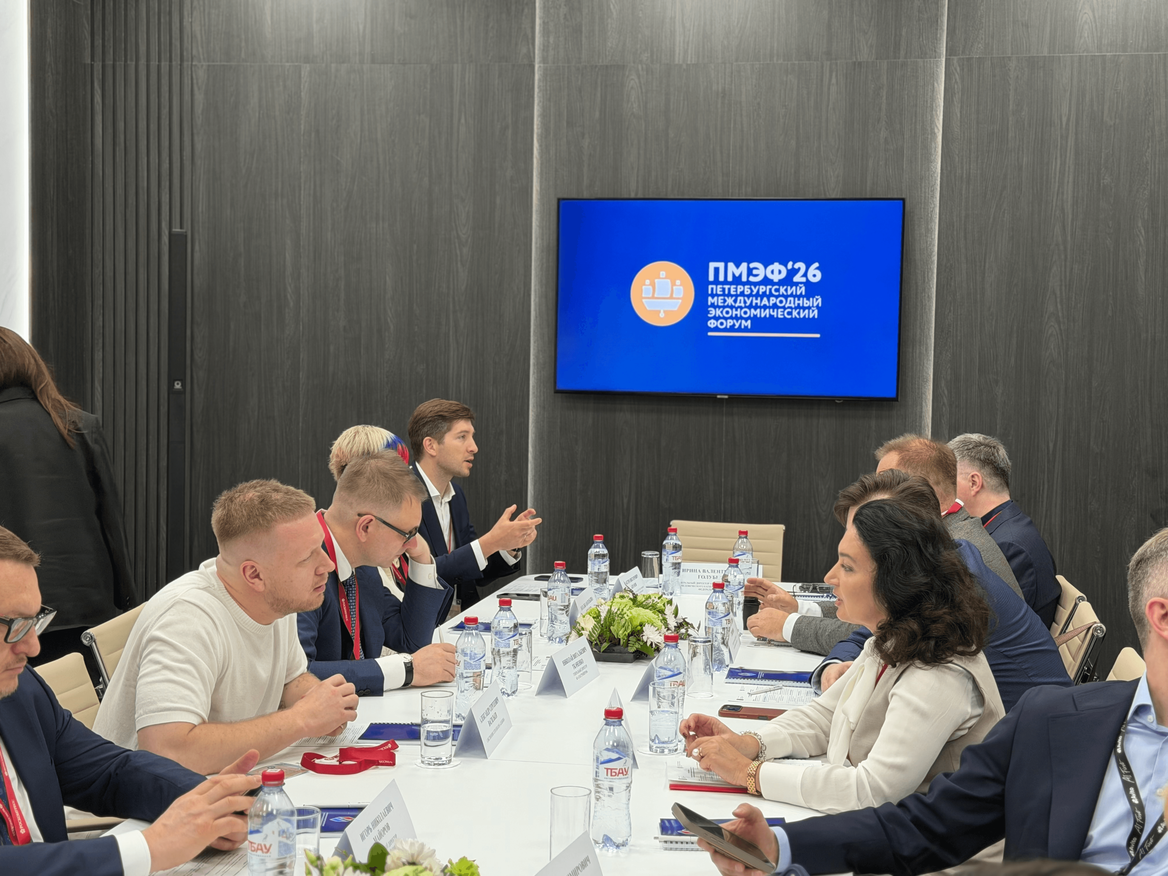 Максим Абрамов на ПМЭФ-2026